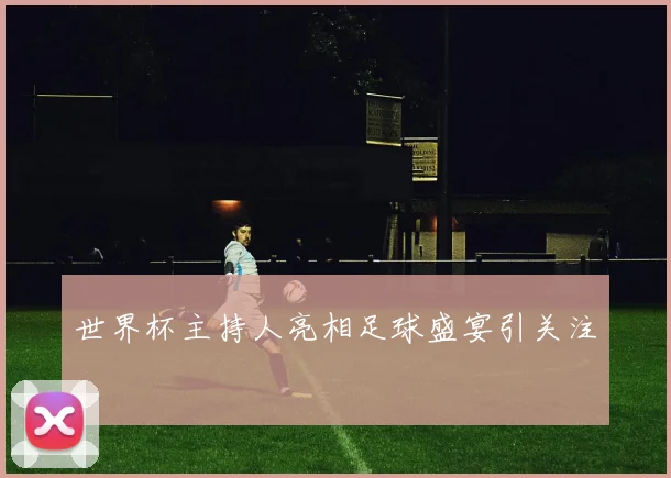 世界杯主持人亮相足球盛宴引关注