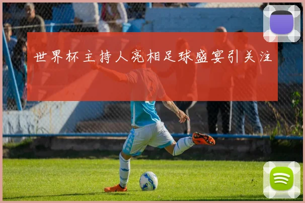 世界杯主持人亮相足球盛宴引关注